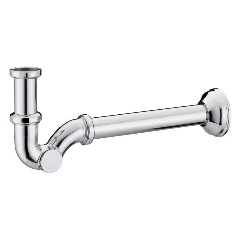 "S"-Siphon mit Ø1"-Anschluss und Seitenkappe aus Messing Piana 08910600CR Prezzo Basso