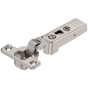Clip top cerniera BLUM modello 71T0 mini 94?, battuta mediana, fondello da avvitare, nichelato Professionale