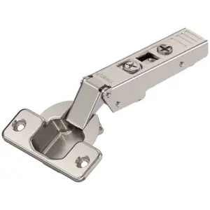 Promo Stagionale Clip top cerniera BLUM modello 70T standard 120?, battuta con sormonto, senza molla, fondello da avvitare, nichelato