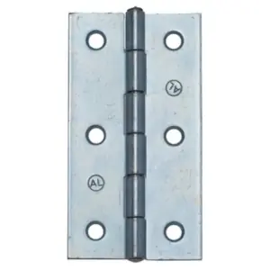 Prezzo Basso Cerniera stretta ALDEGHI LUIGI modello 120 dimensioni 75x40mm per serramento in acciaio finitura zincato