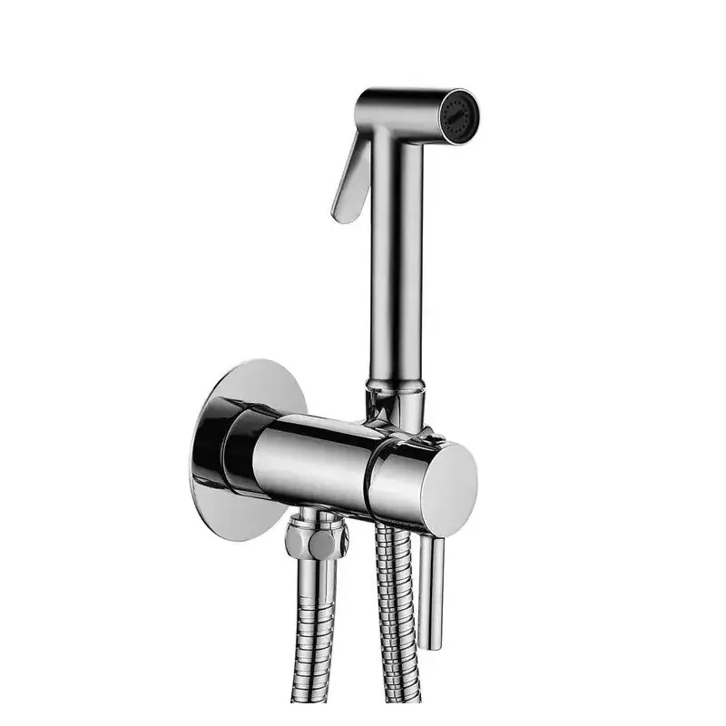 Einbau-Bidet-Set mit Mischbatterie und Brause Paffoni ZDUP110CR Professionale