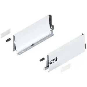 Nuovo Arrivo Spondina BLUM modello 378 tandembox, altezza K (115 mm), LN 300 mm, destro+sinistro, per tandembox antaro bianco seta