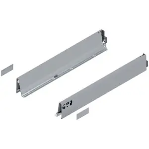 Spondina BLUM modello 378 tandembox, altezza M (83 mm), LN 550 mm, destro+sinistro, per tandembox intivo/antaro R9006 grigio metallizzato Compra Online