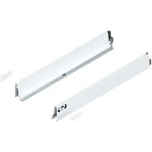 Spondina BLUM modello 378 tandembox, altezza M (83 mm), LN 650 mm, destro+sinistro, per tandembox antaro bianco seta Miglior Prezzo