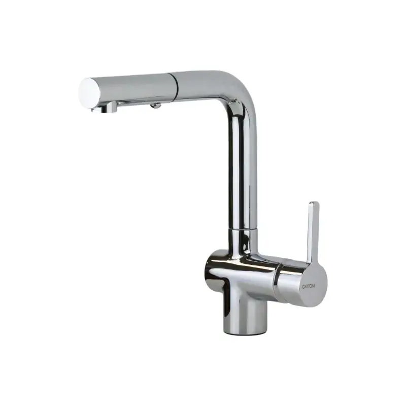 Küchenmixer mit herausziehbarer Ausguss-Chromfarbe Gattoni Pesci PC0405.CR Promozione