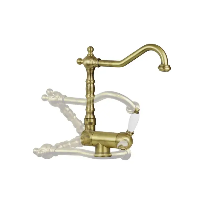 Spedizione Espresso Zusammenklappbarer Mischer für antikes Messing unter dem Fenster Gattoni 6014665V0