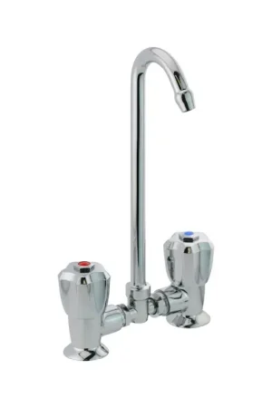Compra Adesso Spülenmischer mit zwei Griffen und faltbarem Auslauf für Wohnmobile und Boote Elka Tip-up SHP-2100/A