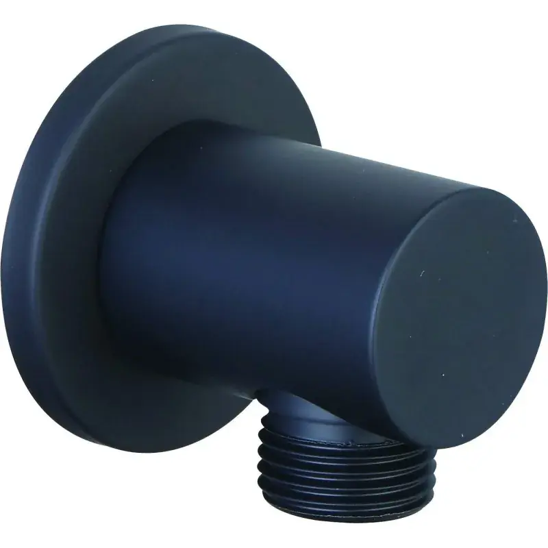 Wasserauslass rundes Modell mattschwarz Tecom PAT12NR Offerta Lampo
