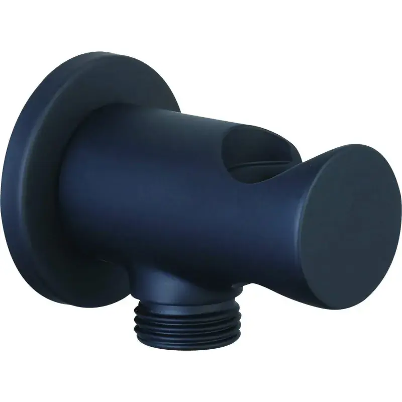 Offerta Wasseranschluss mit mattschwarzer Stütze Tecom PATCG12N