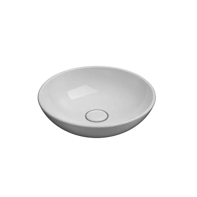 Nuova Collezione Keramikwaschbecken Ø40 cm Arbeitsplattenmontage Globo Stockholm LAT41