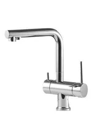 3-Wege-Spülbeckenmischer mit gereinigtem Wasser Gattoni 0195/PCC0 Acquista Ora