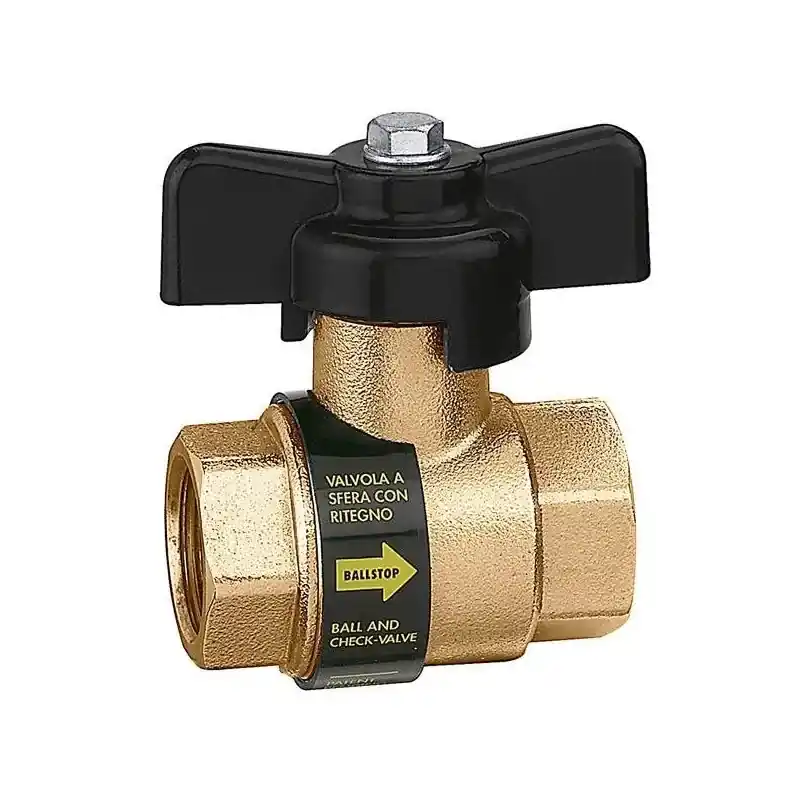 BALLSTOP - Kugelhahn mit eingebautem Rückschlagventil Caleffi 3230 Compra Oggi Stesso