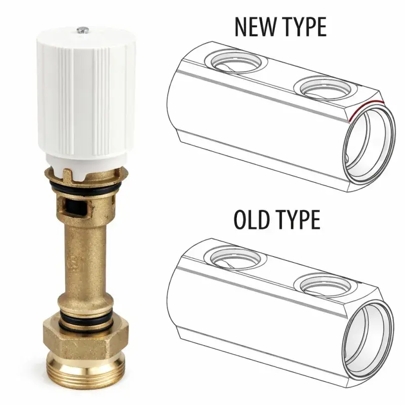 Pagamento Sicuro Thermostatventil für FBH-Verteiler R553D Giacomini P10V