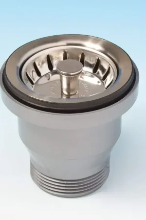 Basket Mini für Spülen aus Edelstahl und Kunststoff Abfluss Ø 60 mm LIRA 1954 Affare
