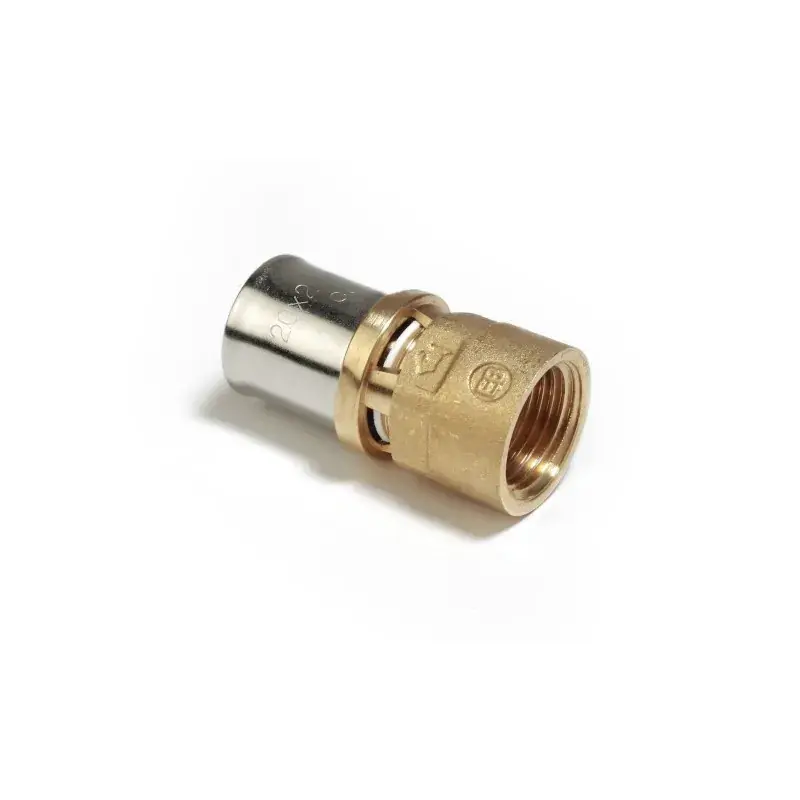 Ultimissimo Modello Pressfitting als Kupplung mit Innengewinde für Mehrschichtverbund und Kunststoffrohre Giacomini RM109