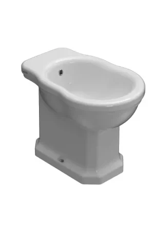 Zurück zur Wand Keramik Bidet, Wandmontage Abstand Installation drei Löcher 57.37 Globo Paestum PA060BI Consegna Rapida