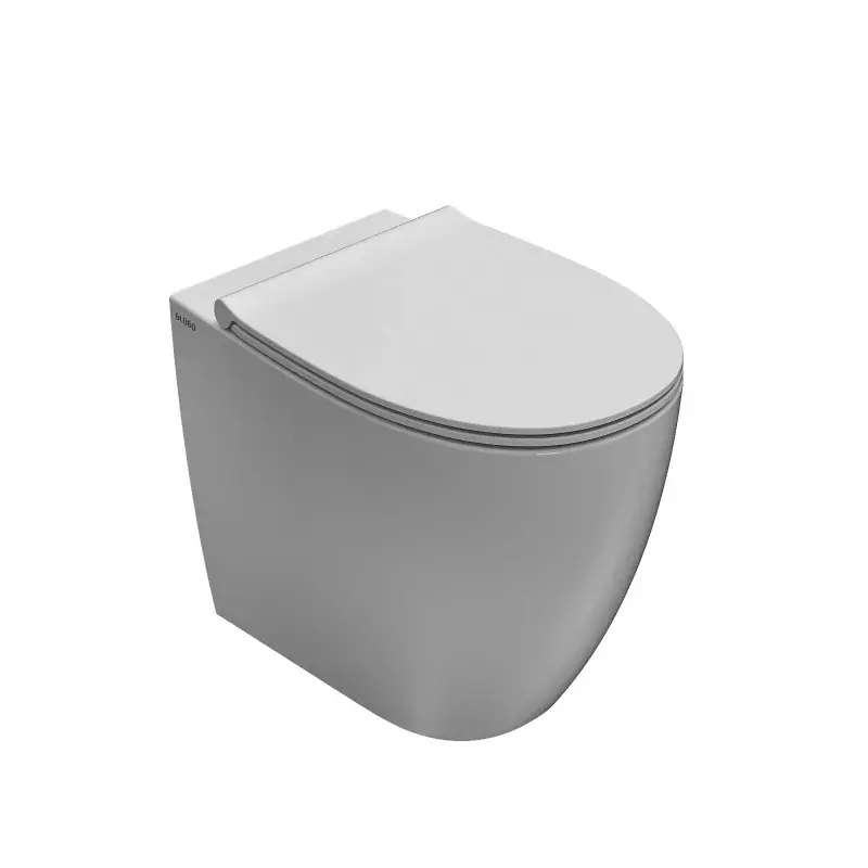 Bodenmontiertes Keramik-WC bündig mit Wandmontage ohne Rand 54.36 Globo 4ALL MD004 Bestseller