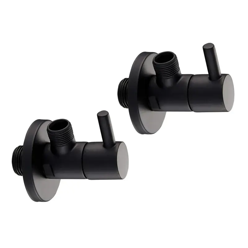 Più Venduto Paar 1/2 "x 3/8" G-Eckventile Piralla Rubinetterie CRSTNR12