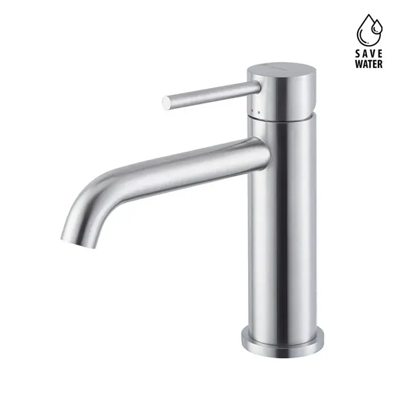 Waschtischmischer mit langem Auslauf Newform X-STEEL 69612X Reso Gratuito