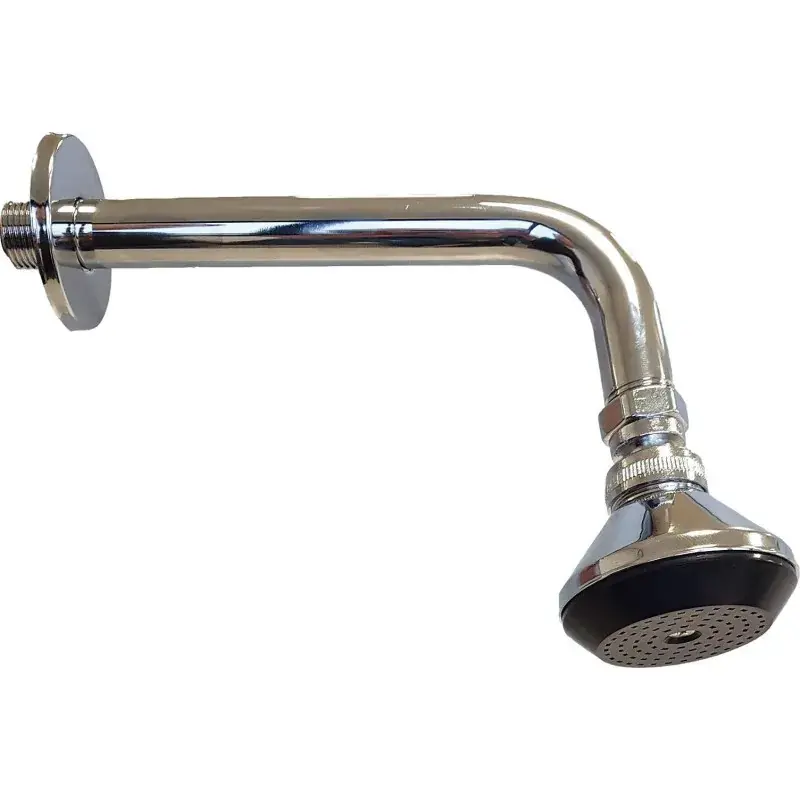 Brausearm mit Brausekopf und 20 cm langer Deckenrosette Tecom DBRD20SOFB Occasione Imperdibile