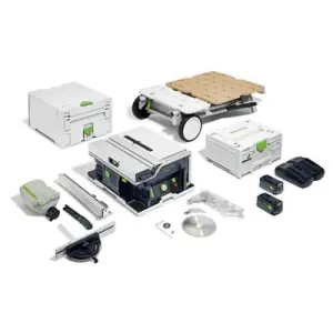 Sega FESTOOL modello 577379 circolare da banco a batteria diametro 450mm 18V 5Ah Vendita Finale