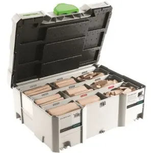 Tasselli domino FESTOOL modello 576791 assortimento vario in faggio Sconto