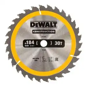 Lama DEWALT modello DT1940-QZ per sega circolare portatile 184x16 30 denti Reso Gratuito