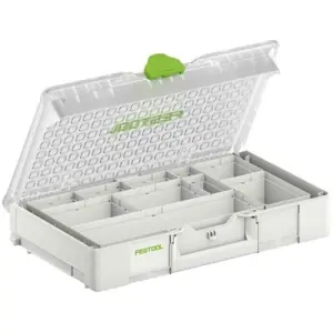 Vendita Finale Systainer Organizer FESTOOL modello 204857 per un‘organizzazione chiara e soluzione per il trasporto di minuterie, con coperchio trasparente