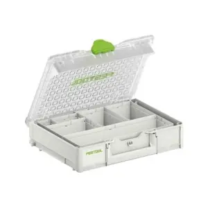 A Buon Prezzo Systainer Organizer FESTOOL modello 204854 per un‘organizzazione chiara e soluzione per il trasporto di minuterie, con coperchio trasparente