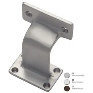 Prezzo Conveniente Supporto REGUITTI per corrimano modello 622SU in ottone satinato cromato