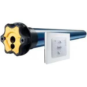 Motore SOMFY modello VR RTS per tapparella diametro 50 coppia nominale 30Nm velocit? nominale 12rpm con comando parete senza fili Popolare