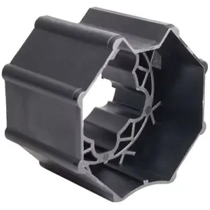 Di Tendenza Ruota rullo ottagonale SOMFY per motore tapparella diametro 60 coppia massima 50Nm in plastica finitura nera