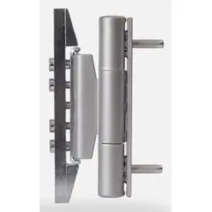 Cerniera universale SFS modello DYNAMIC 3D diametro 20 per cava 16mm posizione 13mm per serramento in acciaio e zama finitura nero opaco RAL9005 Nuovo Arrivo