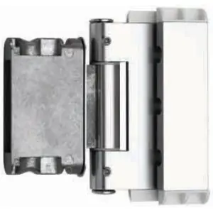 Cerniera regolabile SFS modello EASY 3D-24 diametro 20 con battente 18mm e guarnizione fonoisolante 10mm per serramento in acciaio ed alluminio finitura bronzato chiaro Di Tendenza