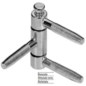 Compra Adesso Cerniera AGB modello TRIA MAXI diametro 20 per porta legno in acciaio finitura bronzato