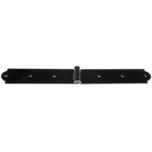Bandella DIDIEFFE modello SMERALDA doppia dritta lunghezza 15+15cm per serramento in ferro zincato polveri poliesteri RAL9005 Ultima Occasione