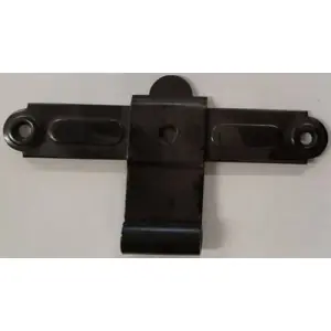 Economico Bandella GABASTRI modello 2600/R a T rialzo lunghezza 150 occhio piano per serramento in ferro nero