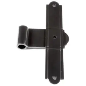 Spedizione Espresso Bandella DIDIEFFE modello SMERALDA 17/18 a T collo 125mm 18cm occhio centrale per serramento in ferro nero