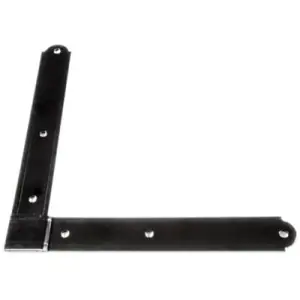 Angolare DIDIEFFE modello SMERALDA finto lunghezza 23+23cm destro per serramento in ferro zincato polveri poliesteri RAL9005 Pagamento Sicuro