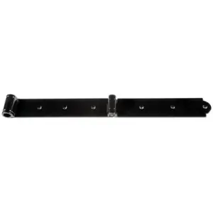 Offerta Speciale Bandella DIDIEFFE modello SMERALDA mestrina lunghezza 12+20cm occhio decentrato per serramento in ferro zincato polveri poliesteri RAL9005