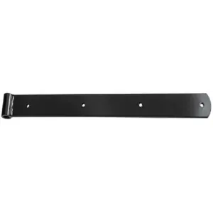 Bandella DIDIEFFE modello BAITA dritta lunghezza 80cm occhio centrale per serramento in ferro zincato polveri poliesteri RAL9005 Offerta Limitata