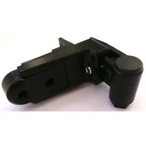 Solo Oggi Cerniera M2 modello 3500 a 3 regolazioni con rinforzo grandezza 0 (29-40mm) per serramento in acciaio finitura nero