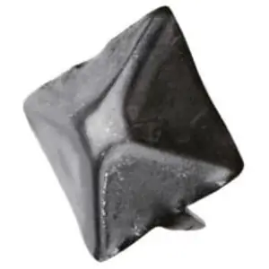 Occasione Imperdibile Borchia DIDIEFFE modello 591 30x30 per portoncino in ferro zincato nero