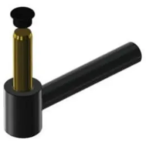 Cardine DIDIEFFE modello 504 gambo sagomato lunghezza M12X70mm con perno fisso diametro 12 tassello metallico per serramento in ferro zincato polveri poliesteri RAL9005 Ordina Subito