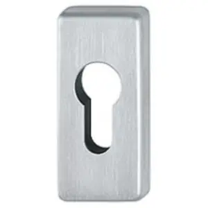 Bocchetta HOPPE modello E44KS per porta interna con foro yale in acciaio inox satinato Affare