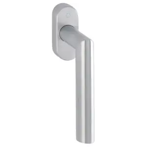Martellina dk HOPPE modello AMSTERDAM per serramento senza secustik con rosetta con quadro 45 in acciaio inox satinato Bestseller