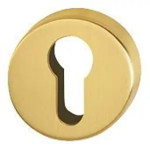Bocchette HOPPE modello M42KS diametro 52 per porta interna con foro yale in ottone satinato Prezzo Di Fabbrica