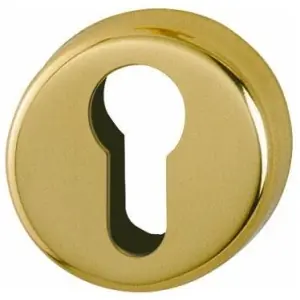 Pagamento Sicuro Bocchette HOPPE modello M88KS diametro 44 per porta interna con foro yale in ottone lucido