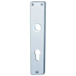 Prezzo Scontato Placche HOPPE modello 201PI per porta interna con foro yale in alluminio argento