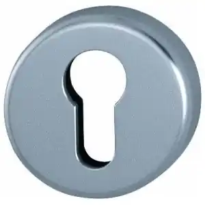 Bocchette HOPPE modello 42KS diametro 52 per porta interna con foro yale in alluminio titanio Promozione Esclusiva